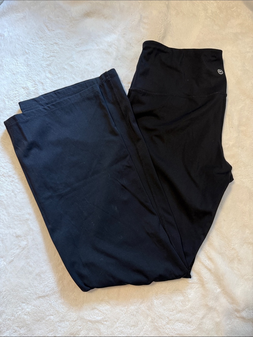 Bubblelime by Amazon Black Performance Yoga flare Pants XL 28” inseam